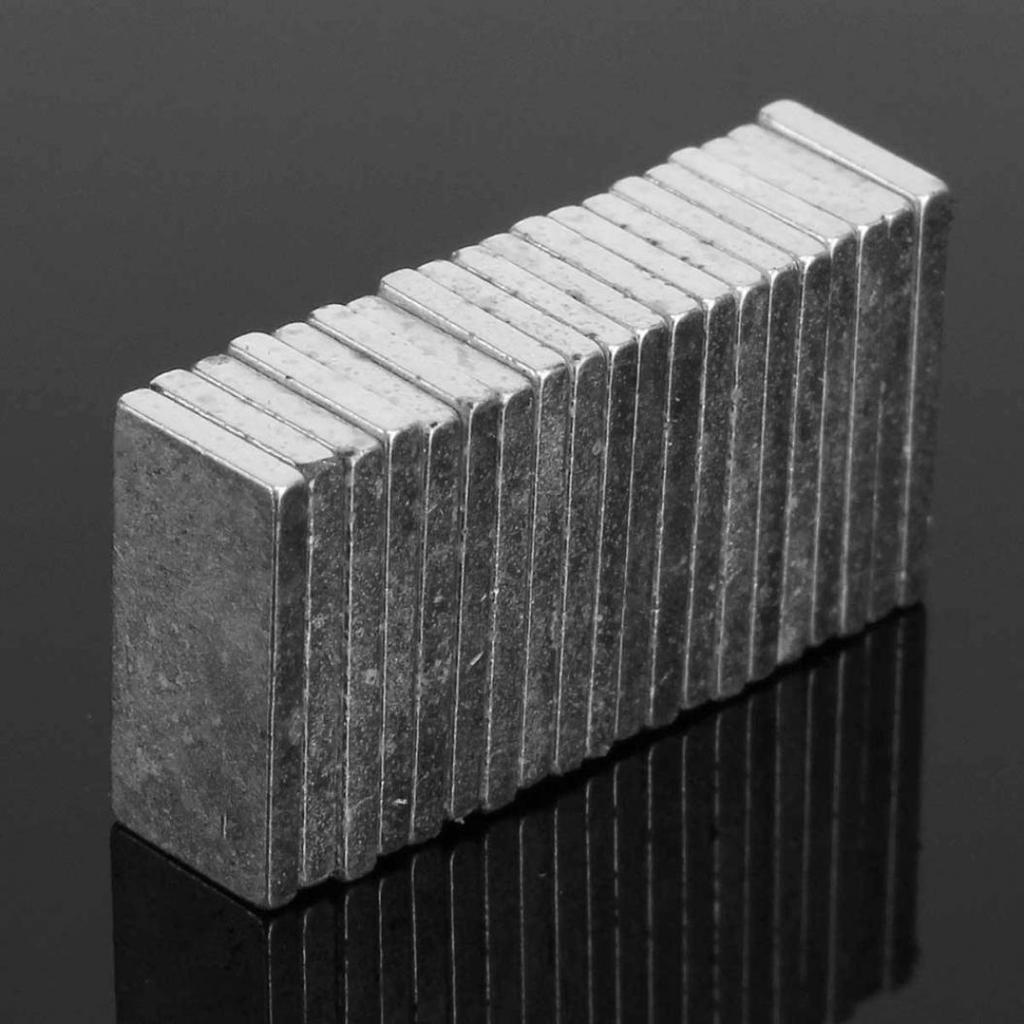 20PCS USEFUL 10X5X1MM STRONG RECTANGLE PLATE N42 NDFEB RARE EARTH MAGNET 20PCS USEFUL 10X5X1MM STRONG RECTANGLE PLATE N42 NDFEB RARE EARTH MAGNET