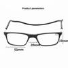 Magnetic Anti-Blue Light Reading Glasses Alloy Optical Spectacle Eyeglass  Eye Protection