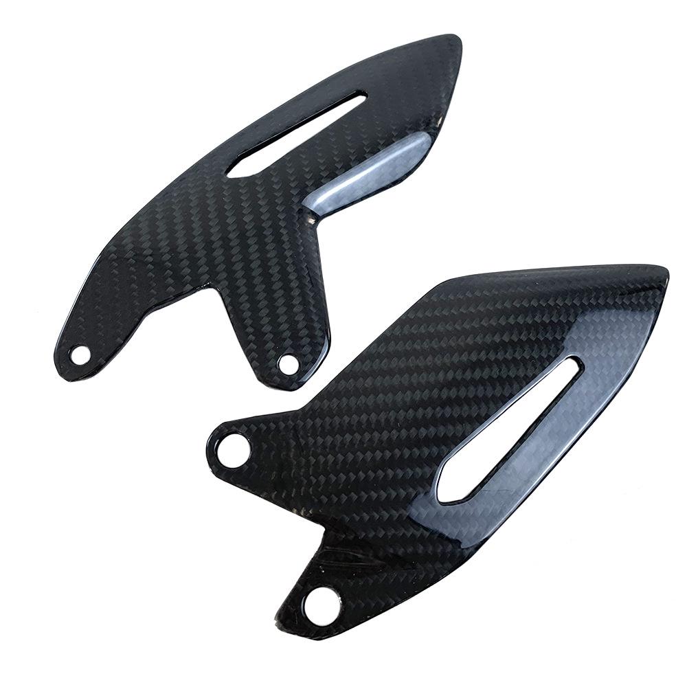 Kawasaki H2 Carbon Fiber Footrest Guard Protection Cover (2015+)