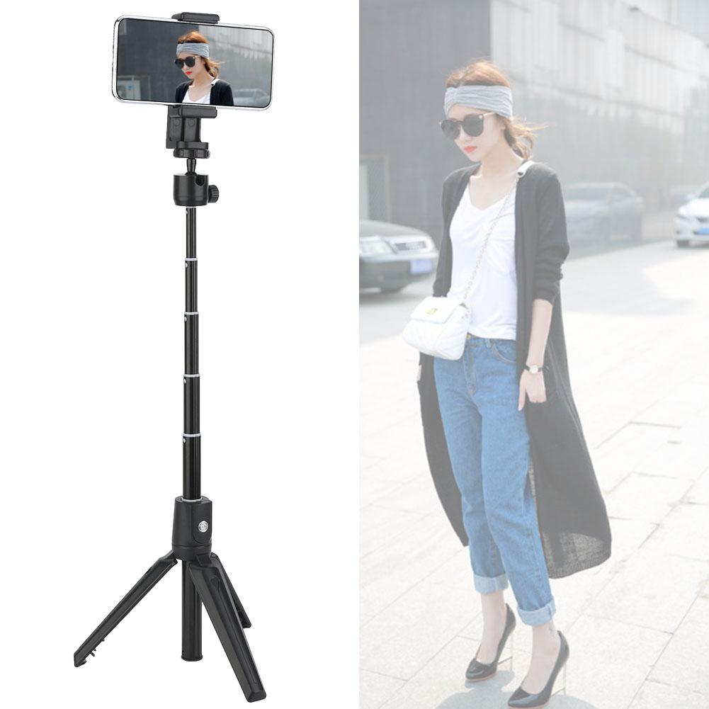 2 in 1 Selfie Stick Tripod Stand with Remote Control for Android for iOS Mobile Phone