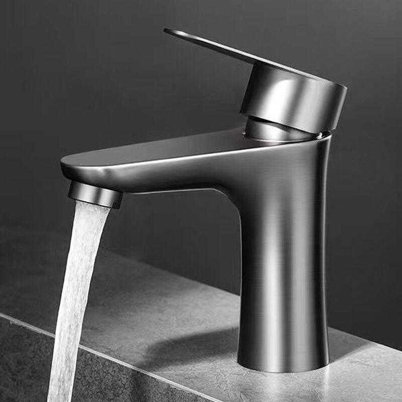 TLXT Schwarz Edelstahl Heißwasserbecken Armatur
