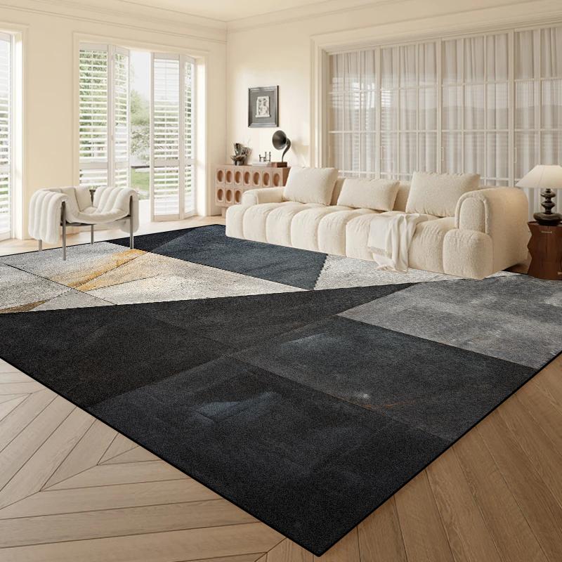 Modern Luxury Geometry Carpet For Living Room Decoration Rugs Large Area Bedroom Cloakroom Decor Rug Non-Slip Coffee Table Mat