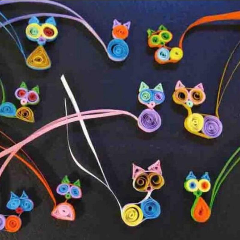 2pcs/set Paper Quilling Tools Making Templates Paper Quilling Tool Set Paper Rolling Tools Paper Quilling Templates