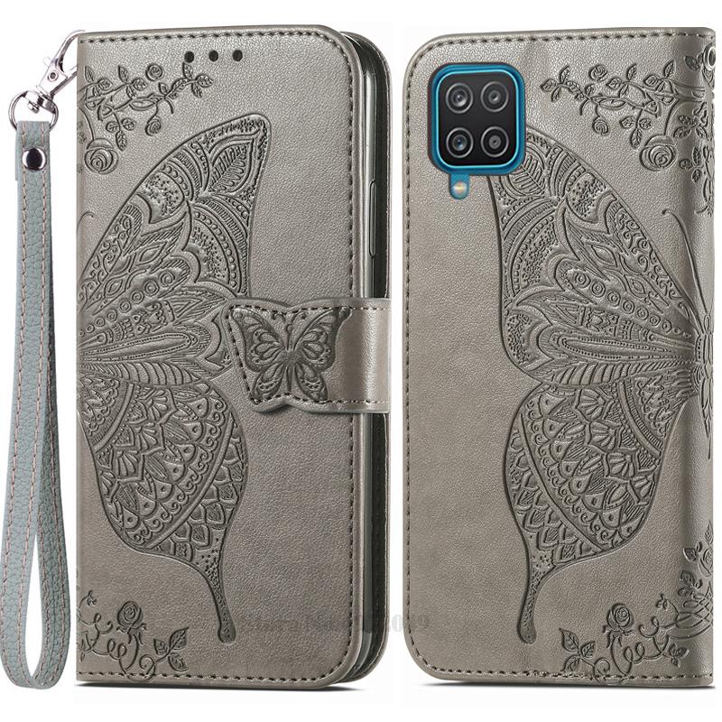 SamsungA12 Case For Samsung Galaxy A12 Wallet Leather Flip Phone Case For Samsung A12 A 12 Case Protective Cover Coque Fundas