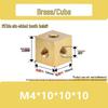 Aluminum Alloy Hex Nut Acrylic Connector Cap