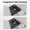 Universal Antenna Mounting Bracket produced From Iron For Standard Satellite Dish Easy Assembly And Improved Transmission