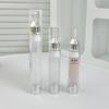 Leakproof Empty Airless Pump Bottle 1Pcs 5/10/15ml Portable Dispenser for DIY Eye Cream Serum Essential Oil Trip & Daily Use