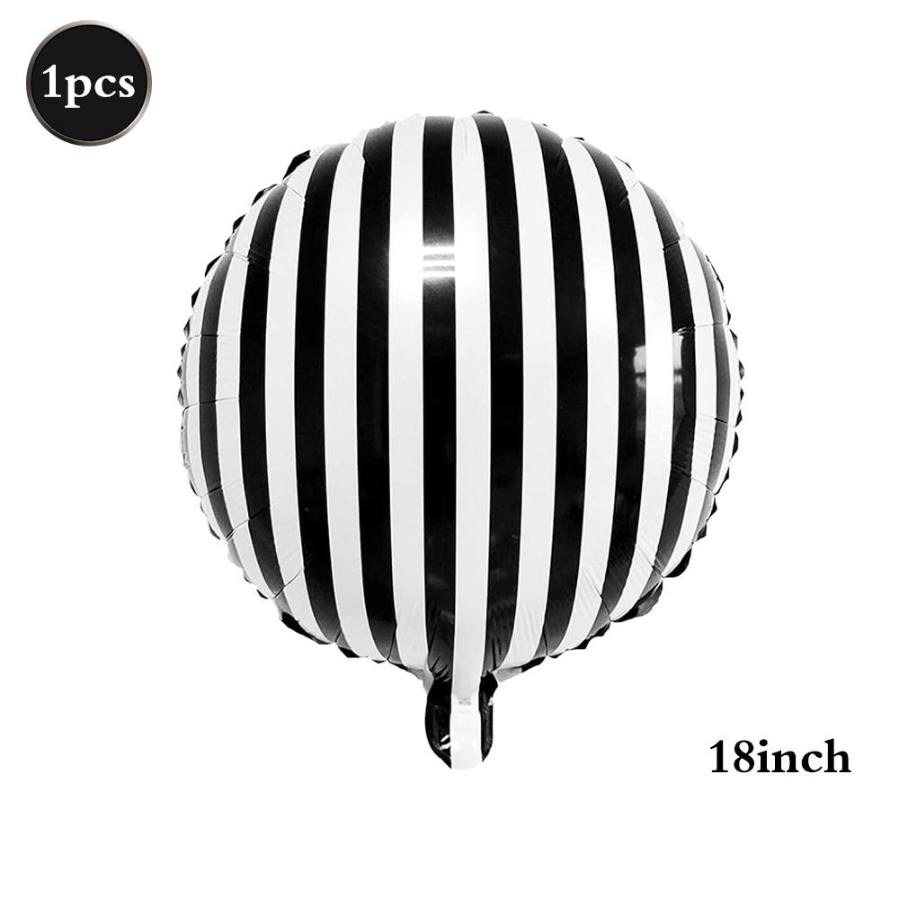 Racing Theme Party Decor Black and White Plaid Wheel Foil Balloon Sport Car Traffic Light Balloon Birthday Racing Party Supplies