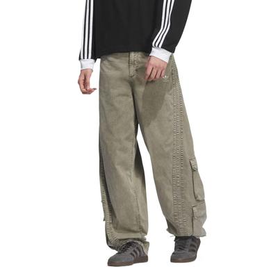 Originals Multi Pocket Pant Comfortable Soft Fashionable Versatile Sports Long Pants Unisex Pants Layered-Olive-Green KE0467