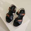 Women's Platform Sandals SIKETU Summer Velcro Thick Sole Casual Beach Shoes Lightweight Non-Slip