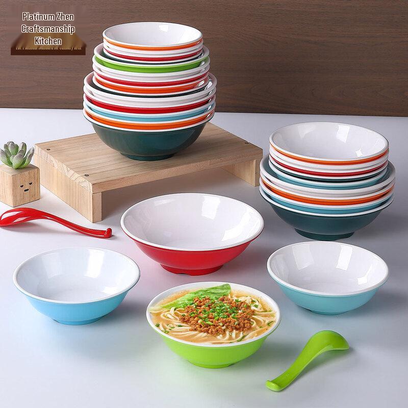 Melamine Round Noodle Bowl