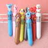 Multicolor Cartoon Silicone Ballpoint Pen for Journaling and Students