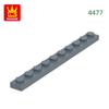 Non-Toxic 61Pcs/Lot 4477 1X10 Thin Building Block Moc Accessories Compatible With Brick Children Toys Gift Box