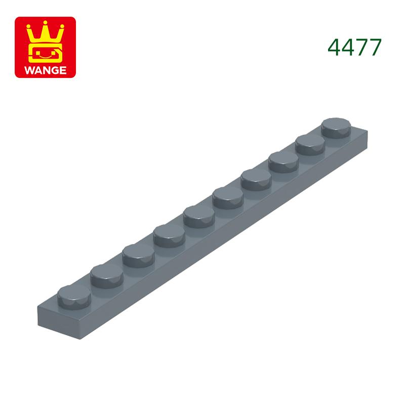 Non-Toxic 61Pcs/Lot 4477 1X10 Thin Building Block Moc Accessories Compatible With Brick Children Toys Gift Box
