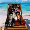 Elvis Beach Towel Super Soft Absorbent Comfortable Lightweight
