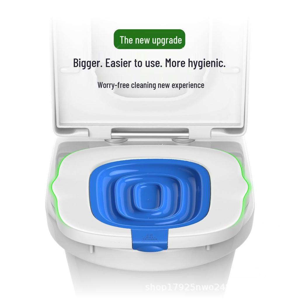 Upgraded Reusable Detachable Cat Toilet Training Litter Box System