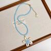 Set Collana e Bracciale Estivo Bohemien con Stella Marina, Conchiglia e Perle