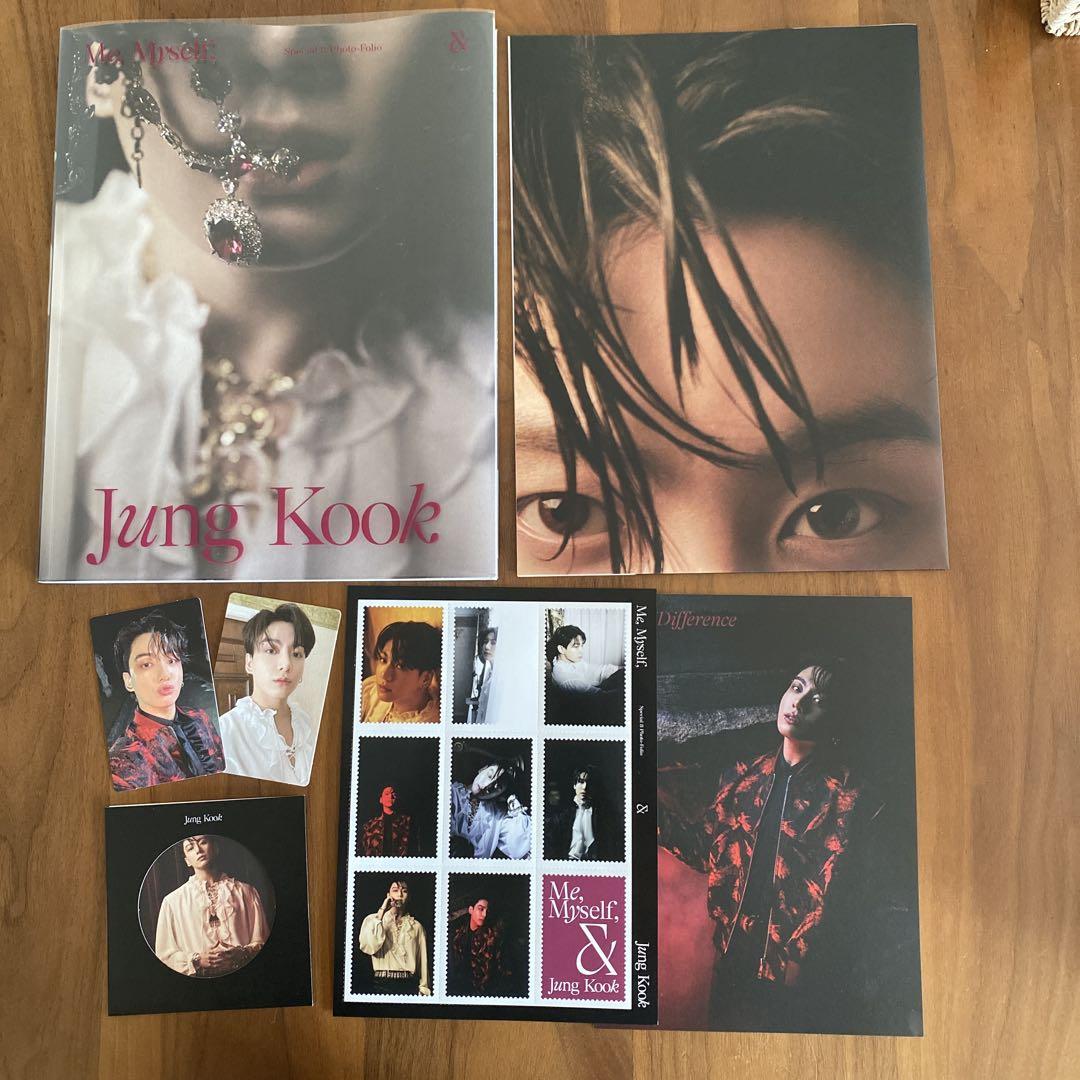 

[USED] BTS Jungkook Photobook Accessories