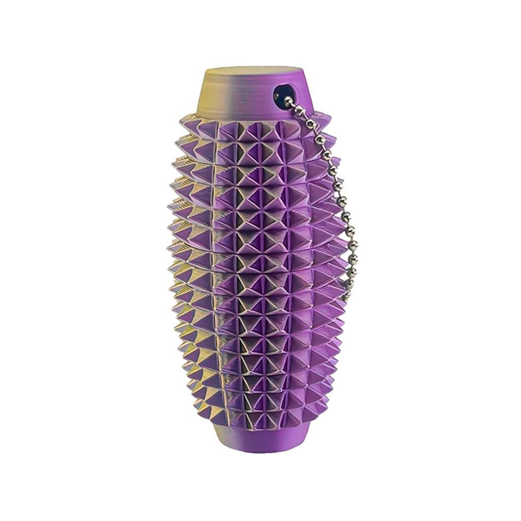 Kolczasta Grippie Stim Breloczek Ręczny Twardy Kolczasty Wałek Breloczek Prezent Dla Przyjaciół Rzucanie Stresem