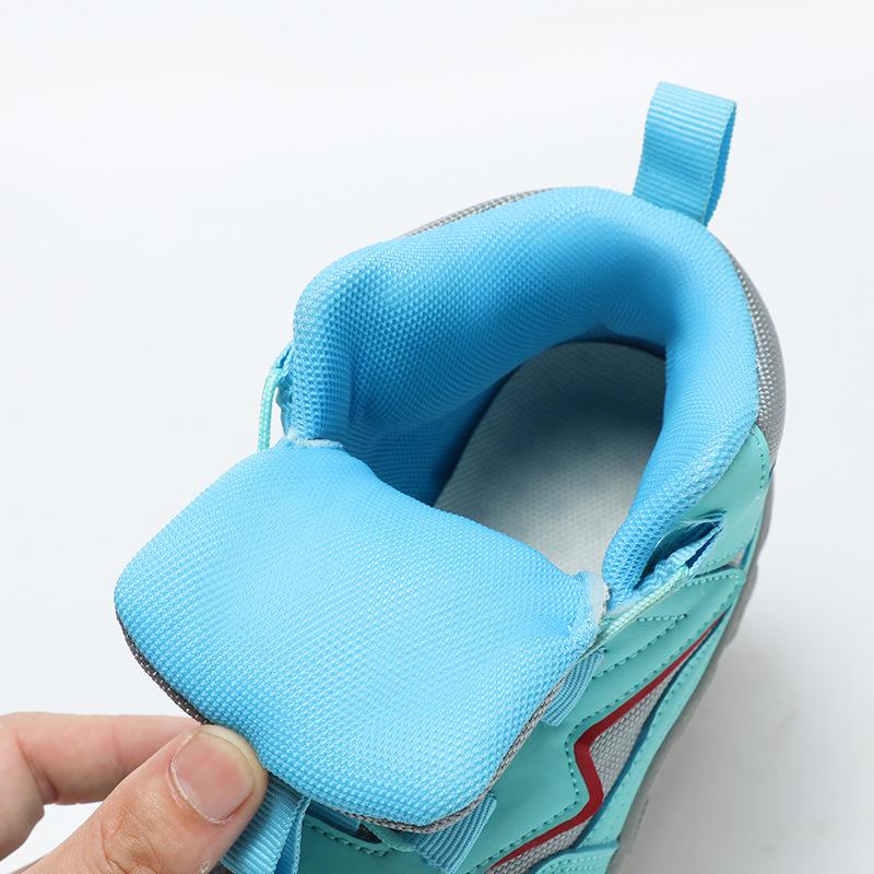 Scarpe da Escursionismo Nere Antiscivolo a Punta Chiusa per Bambini, per Attraversare l'Acqua e Sport