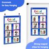 Auchq Morning Meeting Greetings Classroom Chart, Preschool Kindergarten Elementary Teacher Supplies for Classroom Must Haves, Social Greetings for