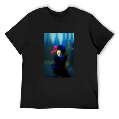 Robert Smith Visuals T-Shirt Customizeds Vintage Graphic Tee Cute Tops T Shirts for Men Graphic