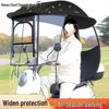 Electric Vehicle & Bicycle Canopy: Sunshade & Rain Protection for Motorcycles & Tricycles
