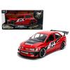 JADA TOYS 1/24 Wild Speed 25th Anniversary Sean's Mitsubishi Lancer Evolution IX Red Diecast Model Car [Parallel Import]