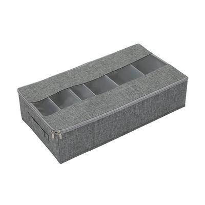 60 X 33 X 15cm Bedroom Storage Box Organizer Foldable Linen Container for Clothes/Pants/Underwear