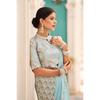 Party Look Party Wear Bollywood Saree Indian Women Ready To Wear Sari Blouse