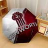 Kenworth Print 8?Ribs Automatic Umbrella Wind Resistant Lightweight Folding Umbrella For Outdoor Travel