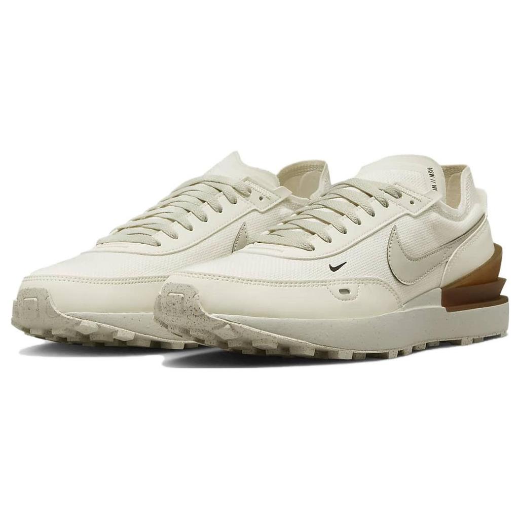 Nike Pánske tenisky Waffle One SE Phantom Light Bone Biela Čierna DV7192-001