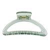 Beautiful Handmade Clear Plastic Hair Claw Clip In Various Colors For Stylish Women