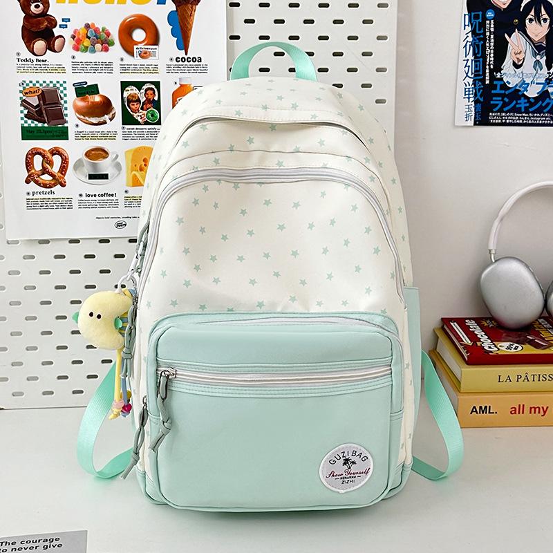 Large-capacity Backpack  New Type of Campus Casual Backpack  Simple and Versatile for High School Students  Student Computer Bag  Student Schoolbag