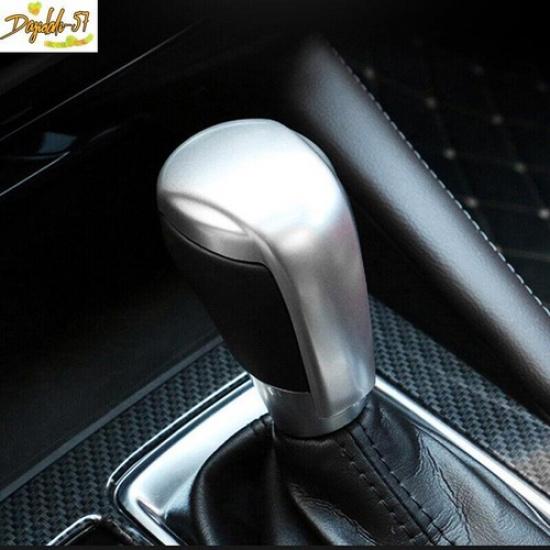 Fits For Mazda CX-3 CX-5 2016- Front Gear Shift Knob Cover Trim Silver New