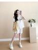 Women's Loose Short-Sleeve Maternity T-Shirt & Pajama Set - Belly Covering Casual Summer Outfit