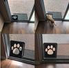 Petleso Dog Door Screen - Pet Door for Screen Dog Door Lockable for Small to Large Pets - Inner 12”×13.5” Black