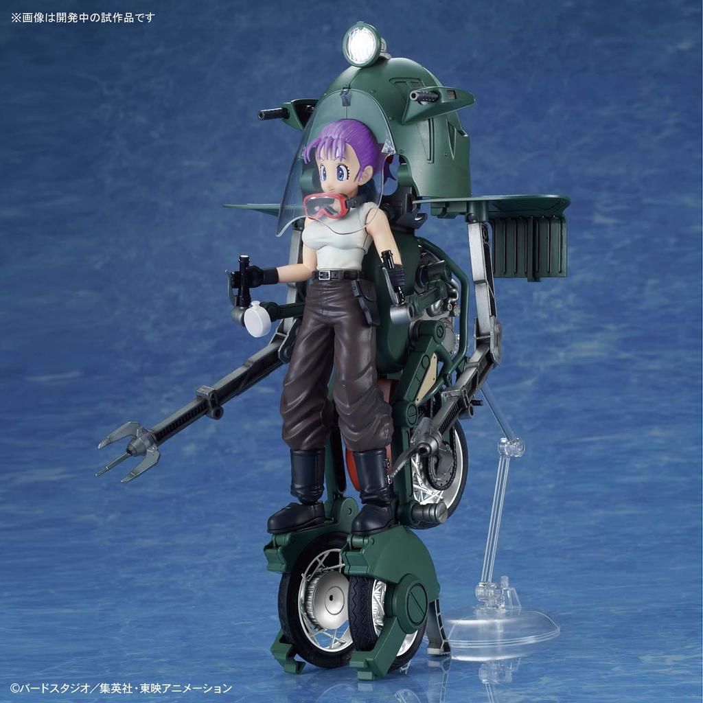 Mechanics Dragon Ball Variable Bike Plastic Model Figure-rise Bulma's No.19 Color-coded