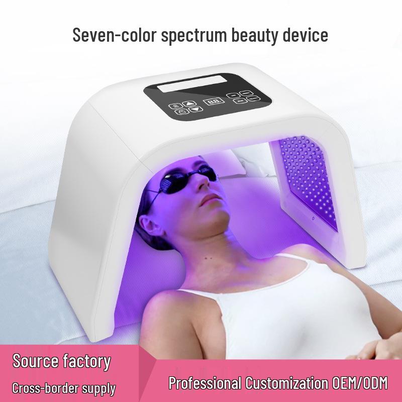 Folding LED Spectrometer Colorful Photon Skin Rejuvenation Light Therapy Device