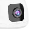 Security Surveillance Full Color Night Vision Dual Camera with 360-degree Rotation Voice