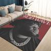 HOT Rod Wave 3D Print Rapper Star Rug Carpet for Living Room Bedroom Home Decor,kids Play Non-slip for Sofa Doormat