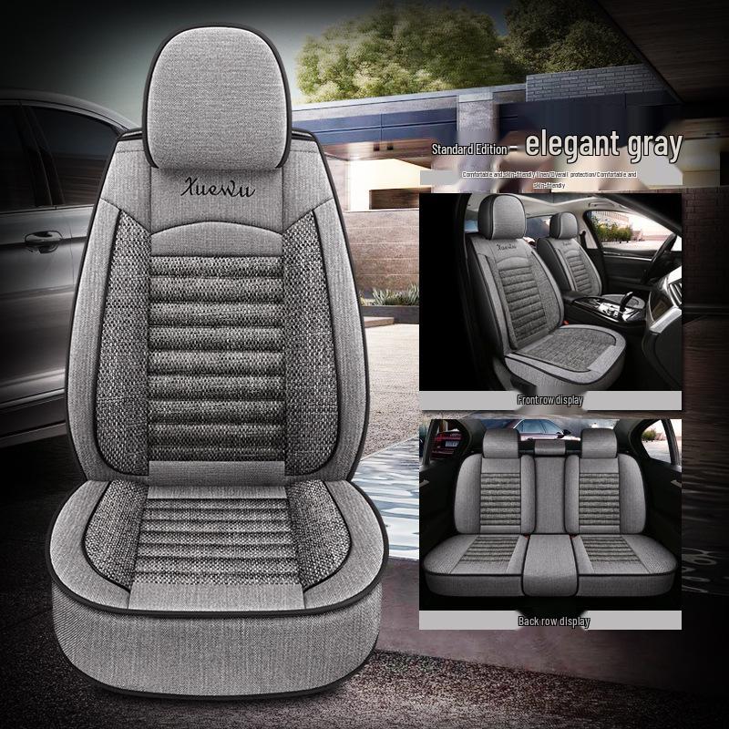 Universal Full Coverage Car Seat Covers: All-Season, Anti-Linen, Complete Set for Interiors