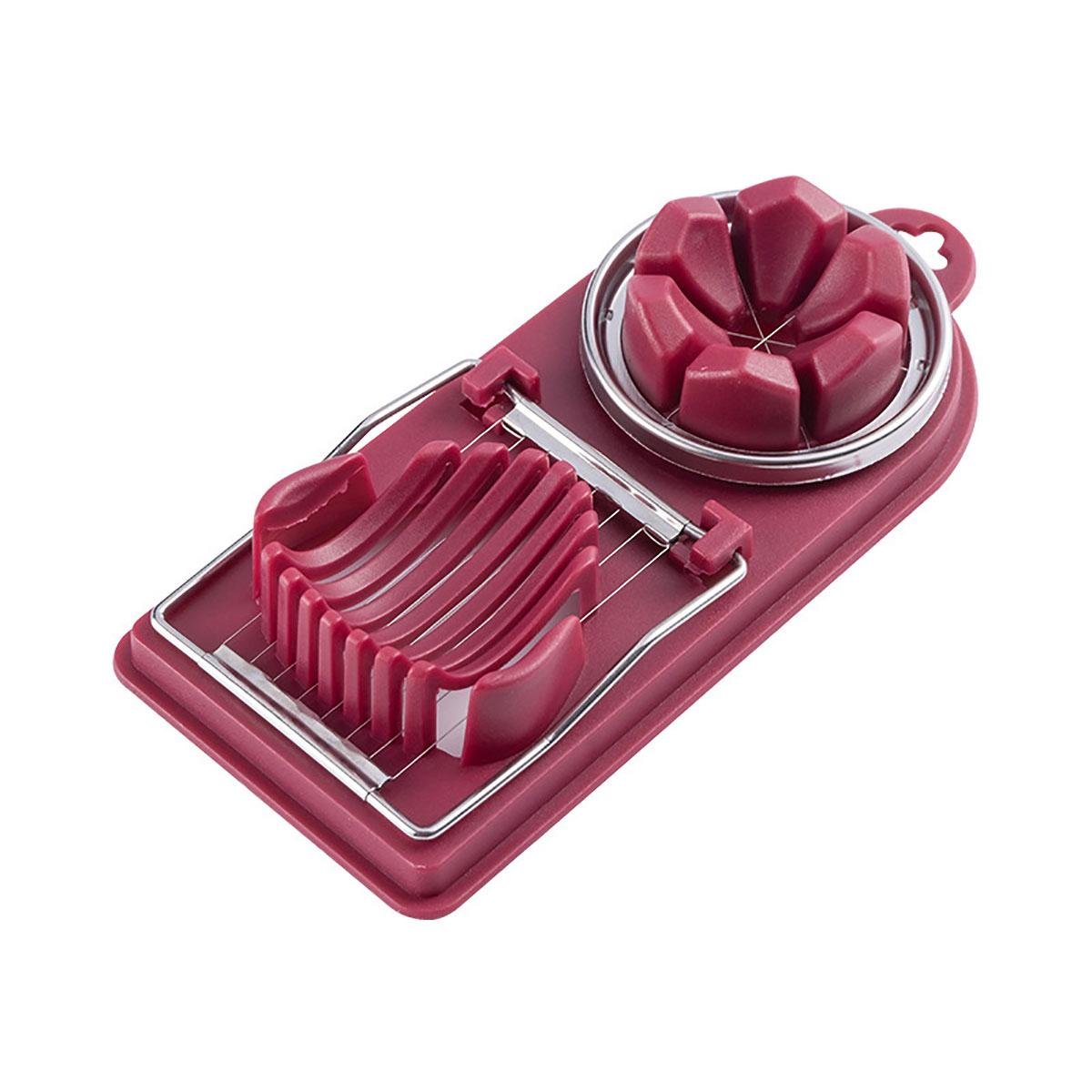 

Многофункциональные яйцерезки, слайсер из нержавеющей стали, необычный разделитель, инструмент для резки яиц, домашний резак для яиц «два в одном», кухонные гаджеты