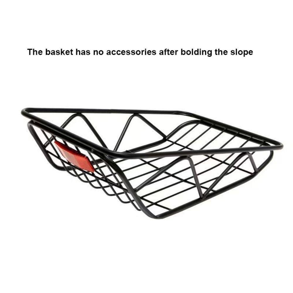Easy To Install Student Riding Storage Basket Bicycle Basket  Electric Bicycles Accessories