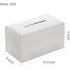 Korean Leather Tissue Box: Square Pull-Out Design for Home & Hotel Decor