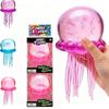 New Trending Jellyfish & Cube Squish Toy, Soft Jelly Squeeze Stress Relief Fidget Toy, Sensory For Kids & Adults