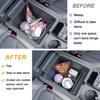 PIMCAR 2-Piece Center Console Organizer & Armrest Divider Set For -2025 Honda Pilot, 2024-2026 Honda Passport/Ridgeline,  Fit Durable ABS Plastic