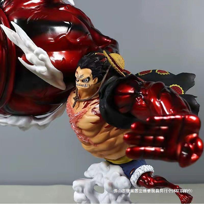 ONE PIECE Phantom Luffy Great Ape King 4 Fourth Gear Navigator Luffy Figure Animation Model Ornament Doll Statue