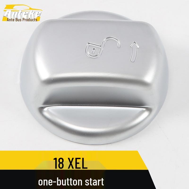 Antek 18 XEL Push-Start Button Cover & Ignition Ring Trim Accessory