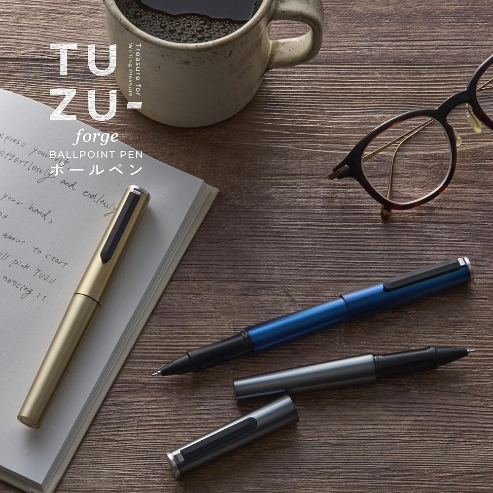 Sailor Fountain Pen TUZU Forge Ballpoint Pen Metal Blue 0.5mm 80-0441-140